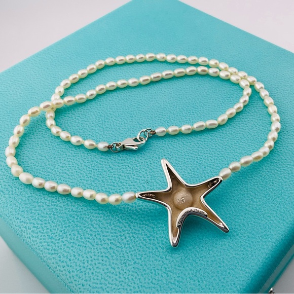 Tiffany Pearl Starfish Necklace - Picture 5 of 7